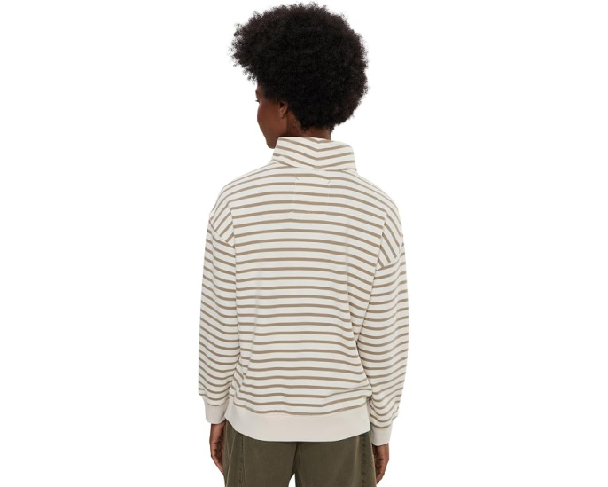 Томми Багама худи Marina Del Mar Striped с высоким воротником