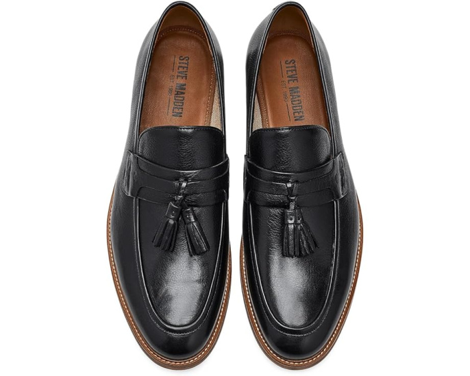 Лоферы Steve Madden Bransun из гладкой кожи с ремешком