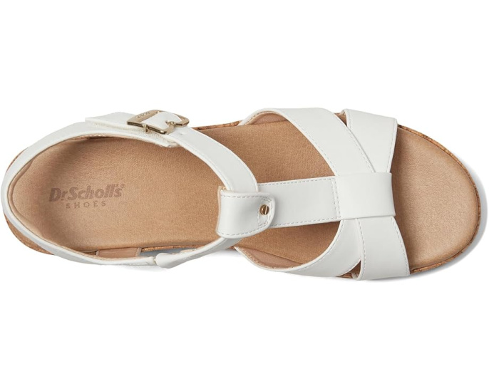Сандалии Dr. Scholl's Once Again с клиновидным каблуком и удобной стелькой
