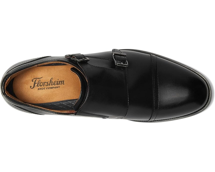 Оксфорды Rucci Cap Toe Double Monk с пряжкой Florsheim