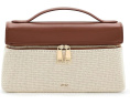 Сумка Thea Top Handle от JW PEI с коричневым канвасом