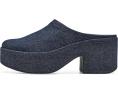 Мюли FitFlop Platfforms Denim на каблуке с клиновидной подошвой