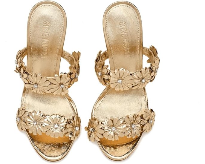 Босоножки Steve Madden Sunshine на шпильке с цветочным декором