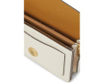 Кожаная плечевая сумка COACH Polished Pebble Tabby 26