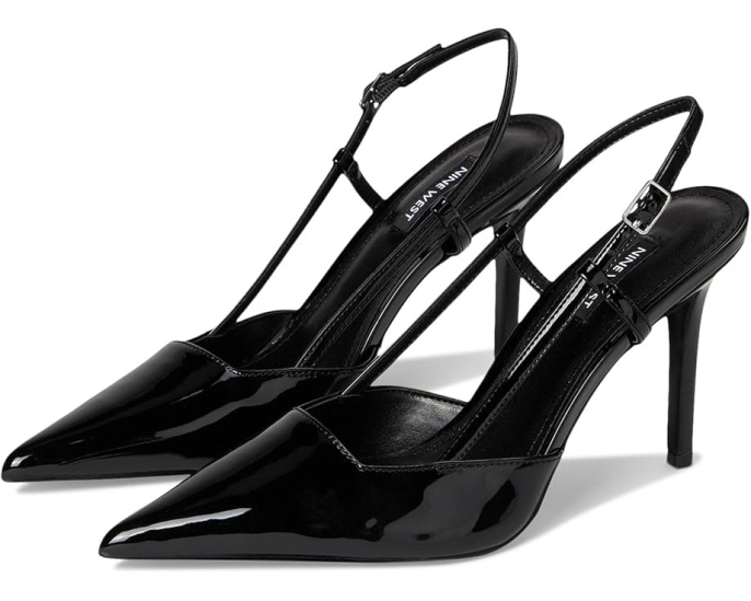 Туфли-лодочки Nine West Mianda с острым носком и ремешком на щиколотке