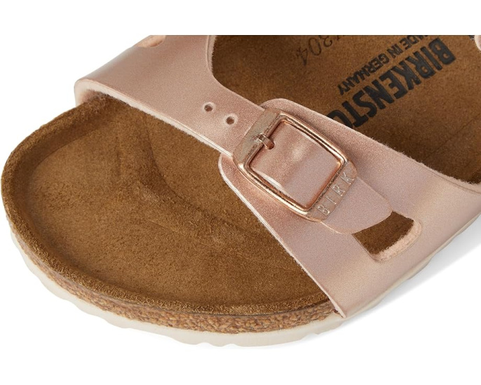 Детские сандалии Birkenstock Rio с липучкой и пробковой стелькой
