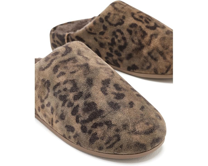 Тапочки UGG Elea Slip-On с леопардовым принтом