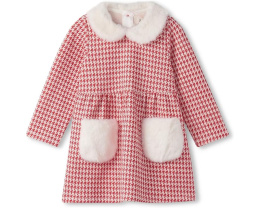 Платье Hatley Kids с отделкой из искусственного меха