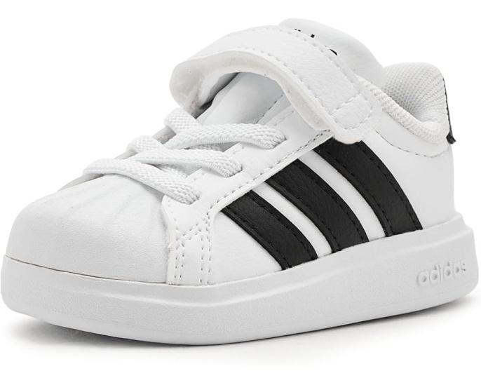 Кроссовки adidas Kids Streetalk с липучкой для малышей с ракушечным носком