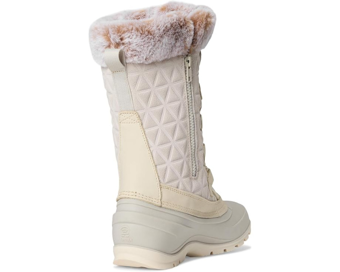 Зимние сапоги Kamik Snovalley 6 из замши с искусственным мехом и боковой молнией