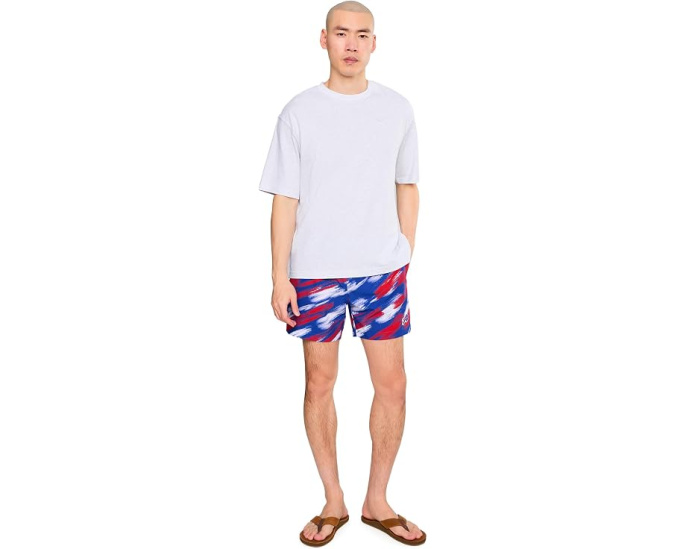 The Color Blitz Bills 5.5" (Classic Lined Swim Trunks)