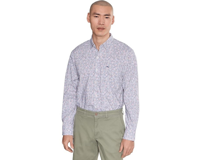 Рубашка Tommy Bahama Sarasota Stretch Aveiro Sands с цветочным принтом и эластичной тканью