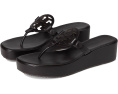 Босоножки Tory Burch Miller Wedge 25Mm на платформе с кожаным верхом