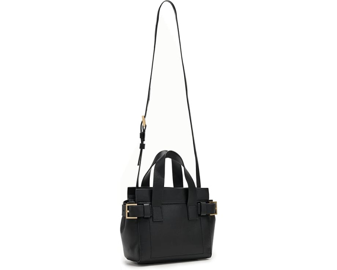 Мини сумка AllSaints Perez из коровьей кожи со съемным ремнем