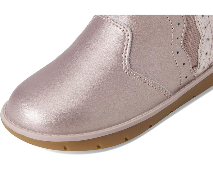 Ботильоны Stride Rite SRT Lena для малышей с кожаной стелькой и застежкой-молнией