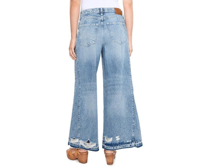Джинсы Free People Apollo Wide Leg с широкими штанинами