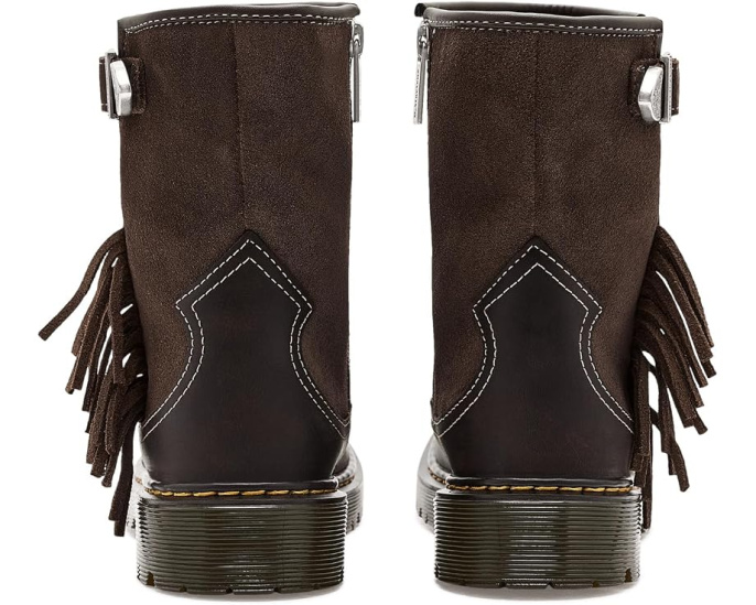 Ботинки Dr. Martens Genaya Rodeo Y с кисточками и пряжками