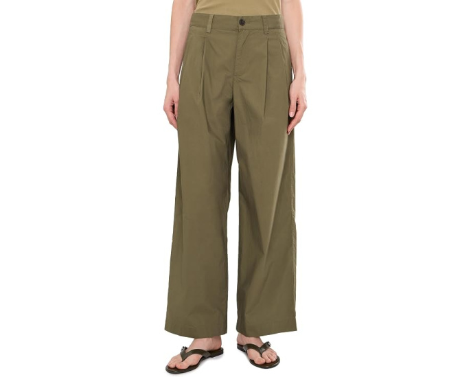 Брюки Madewell The Everyday из поплина