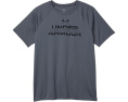 Under Armour детская футболка Tech Split Wordmark с коротким рукавом