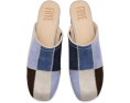 Сабо Campus Clog Patchwork Frye с лоскутным верхом Бирюзовый