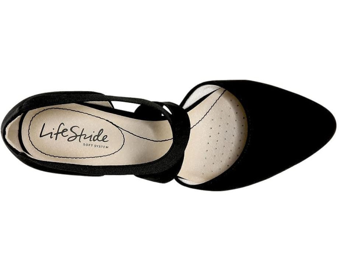 Туфли LifeStride Gallery на устойчивом каблуке с перекрестными ремешками
