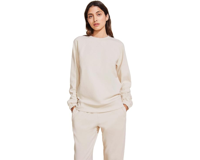 Eberjey длинный свитшот Luxe Sweats для фитнеса