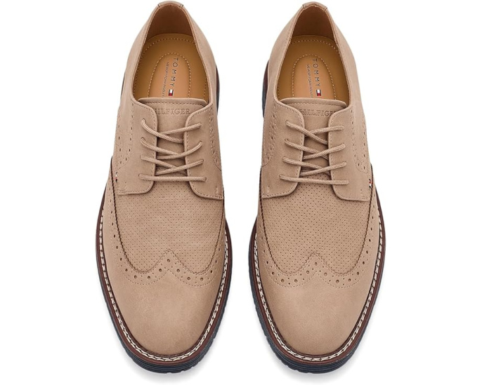 Туфли Hinede от Tommy Hilfiger с деталями wingtip и память формы