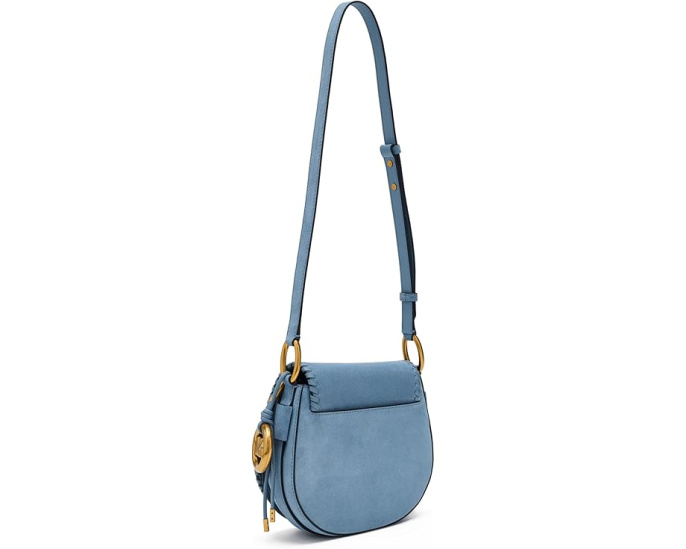 Сумка кроссбоди Josie Medium Saddle Flap с клапаном и регулируемым ремнем от MICHAEL Michael Kors
