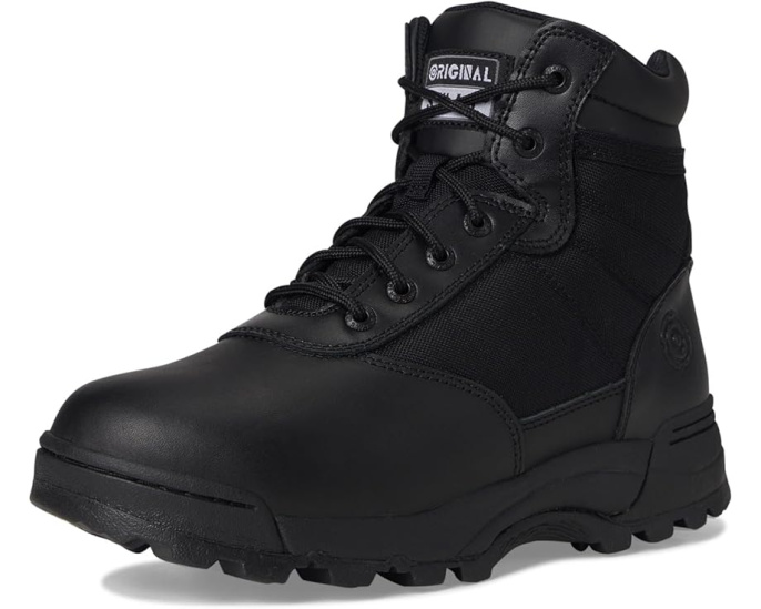 Ботинки Original S.W.A.T. Classic 6 дюймов на шнуровке из цельной кожи с влагоотводящей подкладкой
