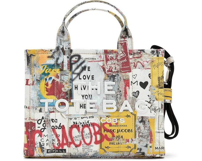 Средняя сумка-тоут Marc Jacobs The Pop Americana Canvas