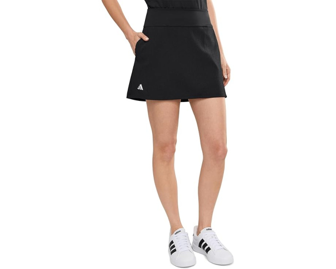 Юбка-шорты adidas Golf Performance Texture из переработанного полиэстера