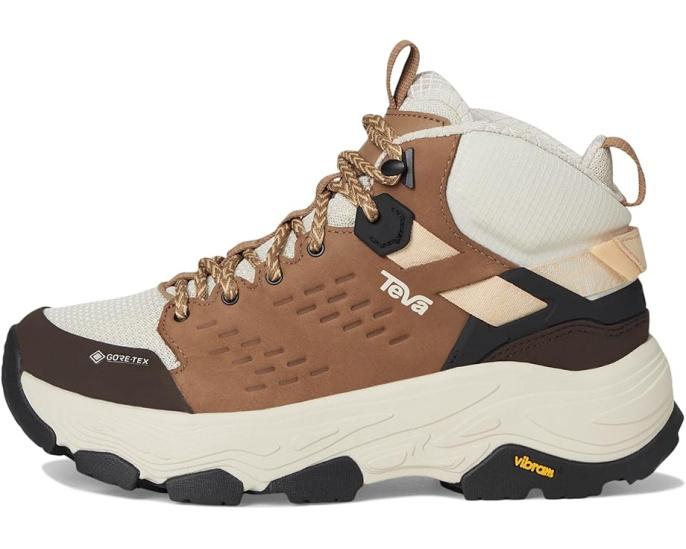 Трекинговые кроссовки Teva Grandview Max GTX с системой фиксации пятки
