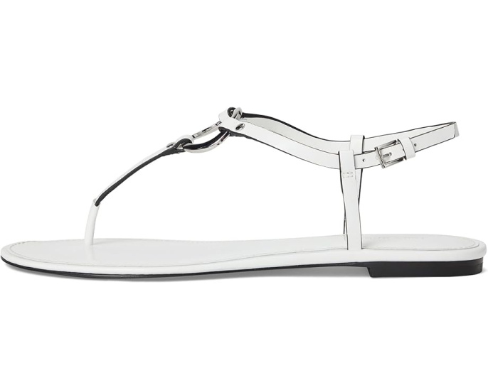 Сандалии Ring Sandal с кольцами из латуни и регулируемой пряжкой от Tory Burch