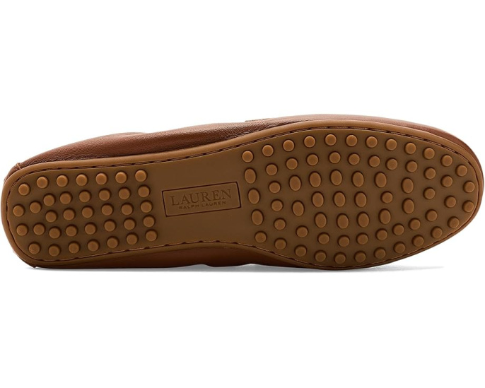 Lauren Ralph Lauren Лоферы Wynnie Leather Drivers коричневые
