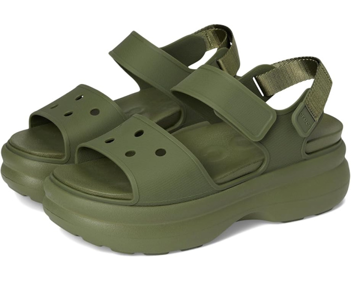 Сандалии Crocs Soho Y Strap на платформе с технологией Crocs Comfort