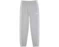 Детские спортивные брюки Adidas 3-Stripes из хлопкового флиса