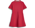 Платье Burberry Kids Romola с воротником поло и клетчатой отделкой