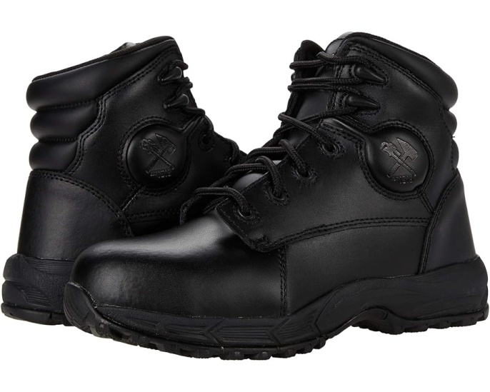 Ботинки Ground Finish EH Steel Toe с кожаным верхом Iron Age