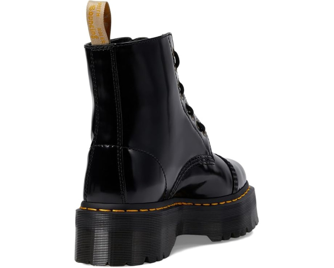 Веганские ботинки Dr. Martens Vegan Sinclair на платформе с молнией