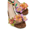 Босоножки Spenser Blue by Betsey Johnson с цветами и каблуком