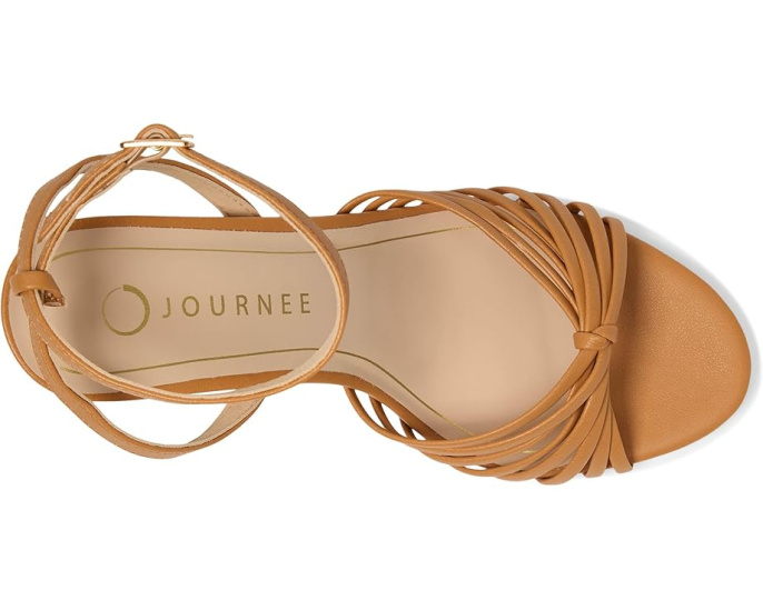 Journee Collection туфли Vanita на шпильке с ремешком на щиколотке