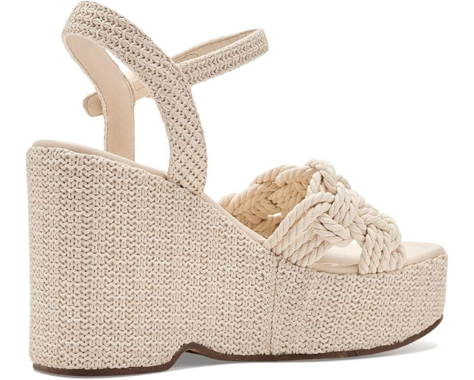 Босоножки-клинья Jackie с плетеным верхом и регулируемым ремешком Circus NY by Sam Edelman