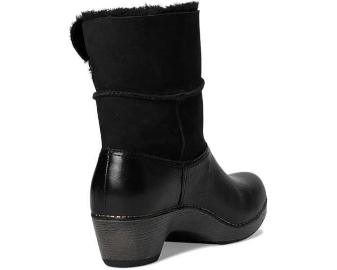 Зимние сапоги Dansko Lillith из замши с овчиной