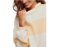 Свитер Free People We The Free Classic Striped Oversized Crew Neck оверсайз в полоску