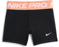 Nike Pro Shorts шорты для детей Black Apricot Agate White