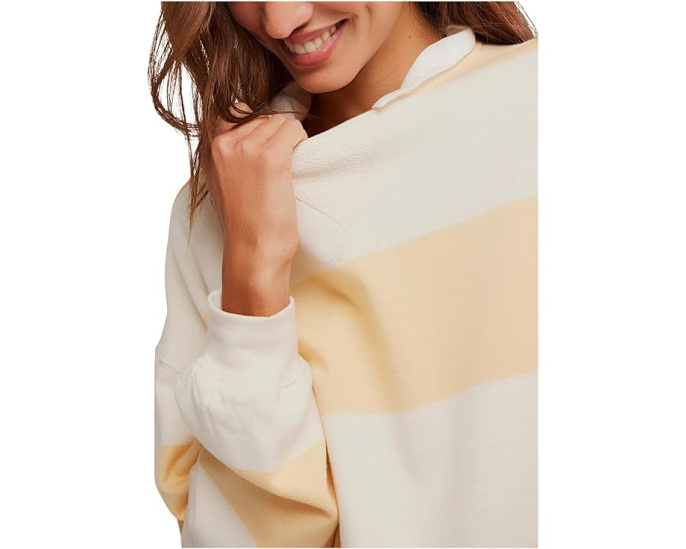 Свитер Free People We The Free Classic Striped Oversized Crew Neck оверсайз в полоску