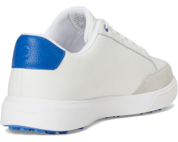 Peter Millar Drift Leather Hybrid Course Shoes для гольфа с кожаным верхом