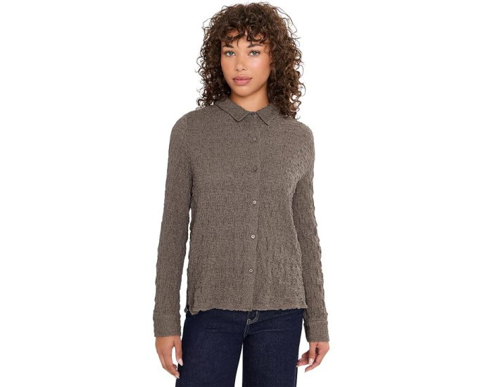 Рубашка Eileen Fisher с жаккардовым узором