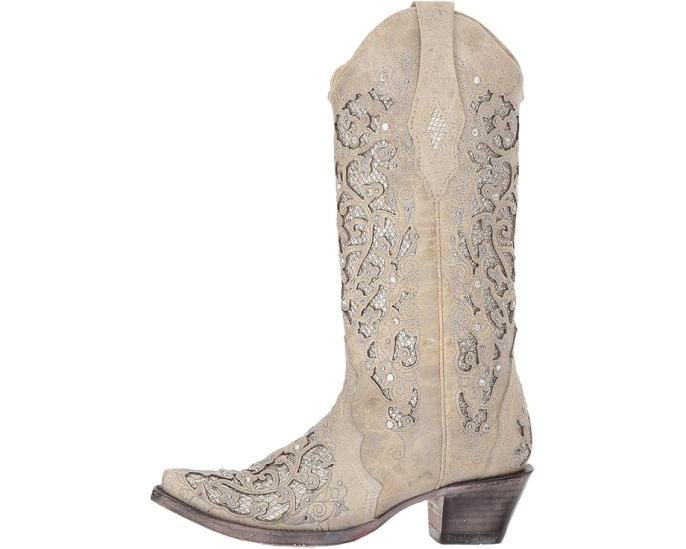 Ковбойские сапоги Corral Boots A3322 с кристаллами и тиснением