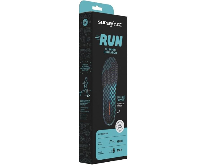 Стельки Superfeet Run Cushion High Arch для бега